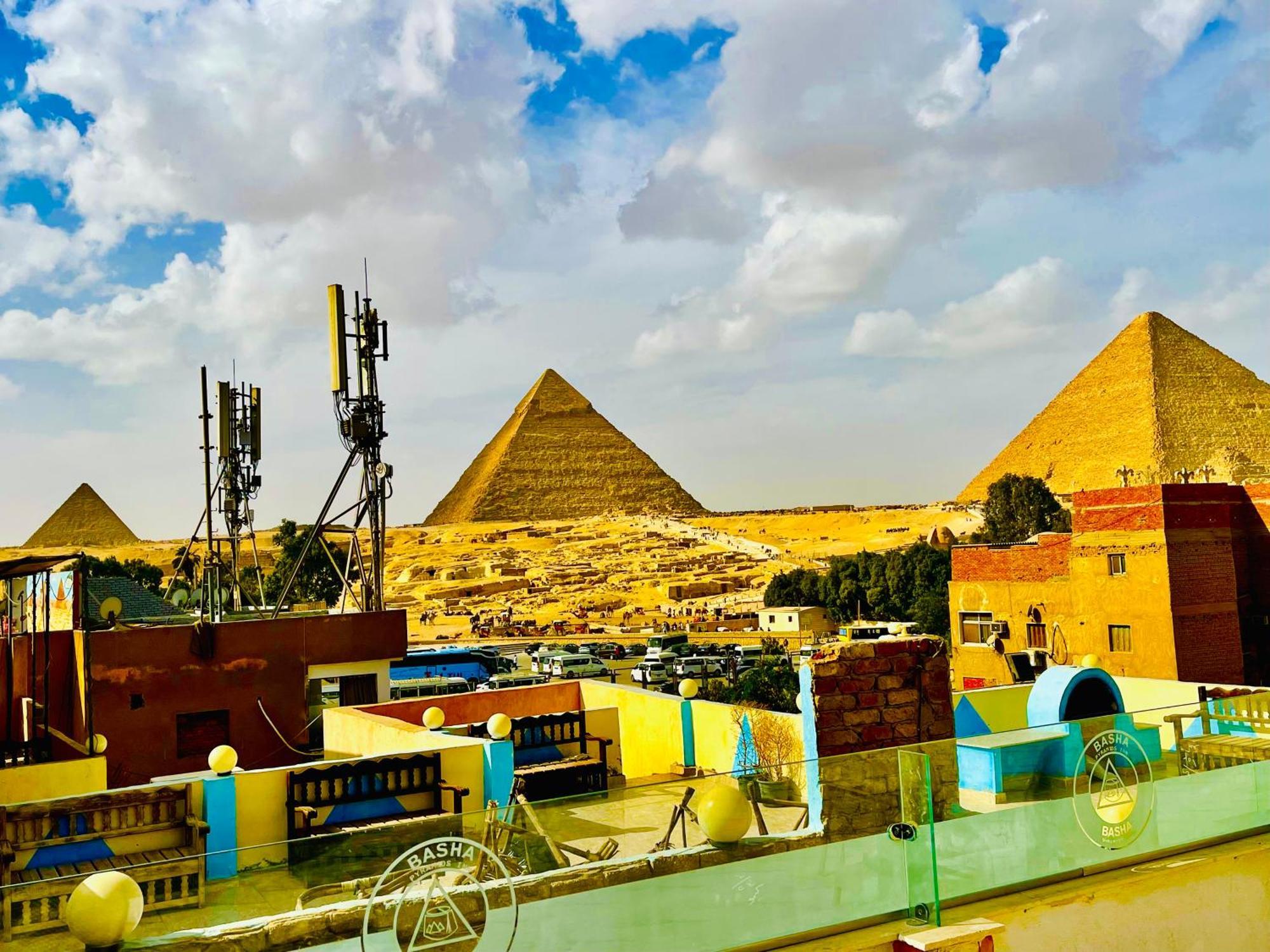 Kafret el-Gabal Basha Pyramids Inn المظهر الخارجي الصورة